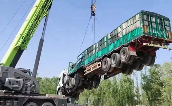天台道路脱困救援案例